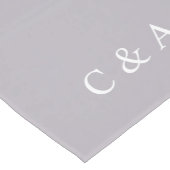 Elegant Mauve, persoonlijk huwelijk Medium Tafelloper (Hoek)