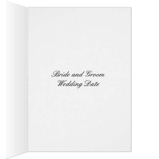 Elegant Mauve Table Seating Kaart (Binnen (Rechts))