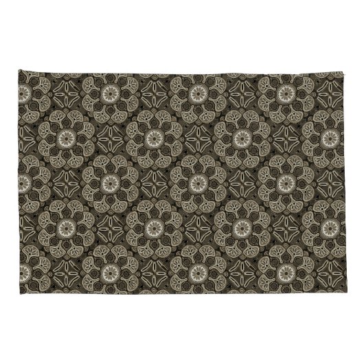 Elegant Medallion Kussensloop (Achterkant-Rechts)