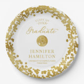 Elegant Medical Nursing School Afstuderen White Papieren Bordje (Voorkant)