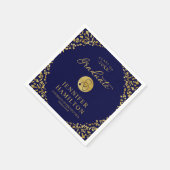 Elegant Medical Nursing School Blue Afstuderen Servet (Hoek)