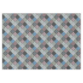 Elegant Medieval Fleur de Lys Pattern Tafelkleed (Voorkant (Horizontaal))