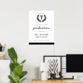 Elegant Medisch School Afstuderen Welkom Teken Poster (Thuiskantoor)