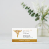 Elegant medisch visitekaartje (Staand voorkant)