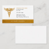 Elegant medisch visitekaartje (Voorkant / Achterkant)