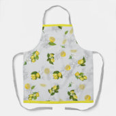 Elegant mediterraan citroen Schort (Voorkant)