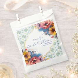 Elegant mediterraan kunst Vrijgezellenfeest Bedankzakje