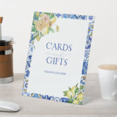 Elegant Mediterranean Lemon Vrijgezellenfeest Gift Reclamebord Met Voetstuk (Insitu)