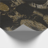 Elegant Medusa Snakes Luxury Art Cadeaupapier (Hoek)