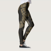 Elegant Medusa Snakes Luxury Art Leggings (Rechts)
