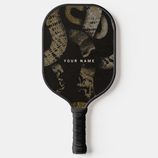 Elegant Medusa Snakes Luxury Art Pickleball Paddle (Voorkant)