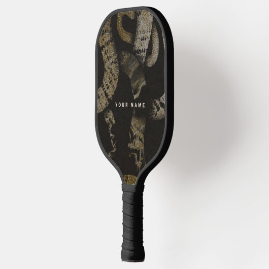 Elegant Medusa Snakes Luxury Art Pickleball Paddle (Links)