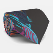 Elegant Meerkleurige Floral | Necktie Stropdas (Opgerold)