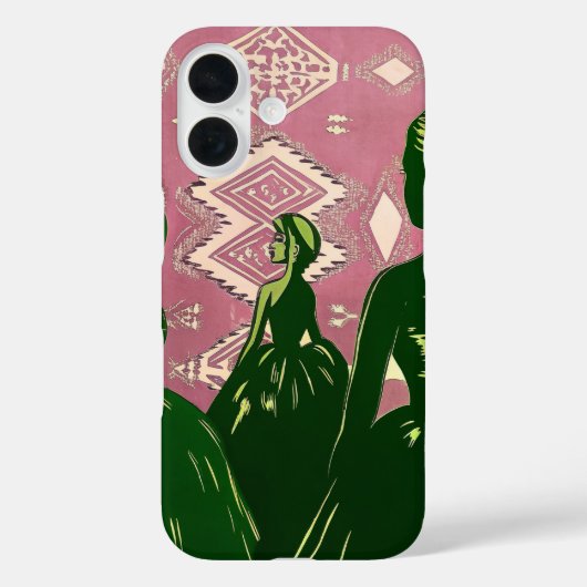 Elegant Meisje Case-Mate iPhone Case (Achterkant)