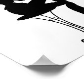 Elegant meisje poster (Hoek)