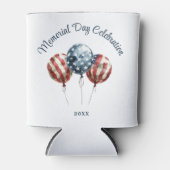 Elegant Memorial Day-feest Blikjeskoeler (Voorkant)