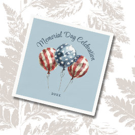 Elegant Memorial Day-feest Servet