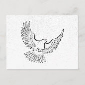 Elegant Memorial Funeral Dank je kaart (Voorkant)