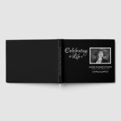 Elegant Memorial Photo | Houdbaarheid Gastenboek (Volledig)