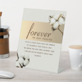 Elegant Memorial Reclamebord Met Voetstuk (Insitu)