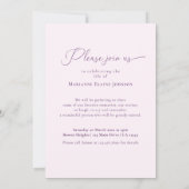 Elegant Memorial Roze Bloemen Viering van het leve Kaart (Achterkant)