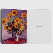 Elegant Memorial Zonnebloemen Condoleance Sympathi Kaart