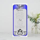 Elegant Menu Kaart Kleur 13 (Staand voorkant)