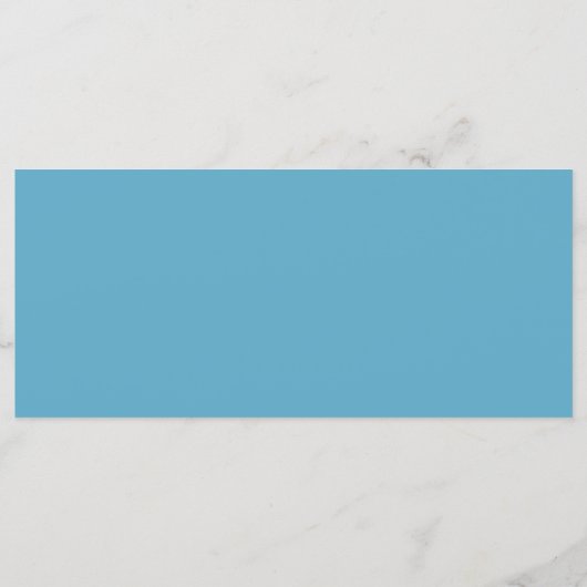 Elegant Menu - Lichtblauwe Vlinder Quinceañera (Achterkant)