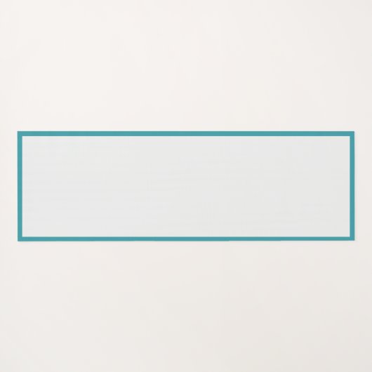 Elegant Mermaid Dolphin Blue Gray Zen Yoga Namaste Yogamat (Achterkant (horizontaal))