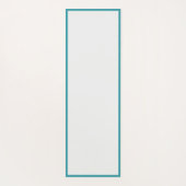 Elegant Mermaid Dolphin Blue Gray Zen Yoga Namaste Yogamat (Achterkant)