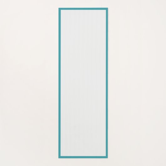 Elegant Mermaid Dolphin Blue Gray Zen Yoga Namaste Yogamat (Achterkant)