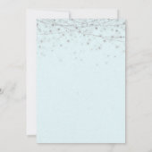 Elegant Mermaid Ornament kerstfeest Kaart (Achterkant)