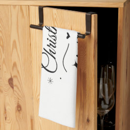 Elegant Merry Christmas and Happy New Year Theedoek