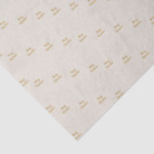 Elegant Merry Christmas Gold Script Tissue Paper Tissuepapier (Detail)