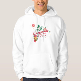Elegant "Merry Christmas" Kalligrafie T-shirt met