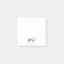 Elegant Merry Christmas Post-it® Notes