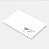 Elegant Merry Christmas Post-it® Notes (Schuin)