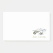 Elegant Merry Christmas Post-it® Notes (Voorkant)