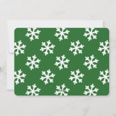 Elegant Merry kerst Aangepaste foto Collage Feestdagenkaart (Achterkant)