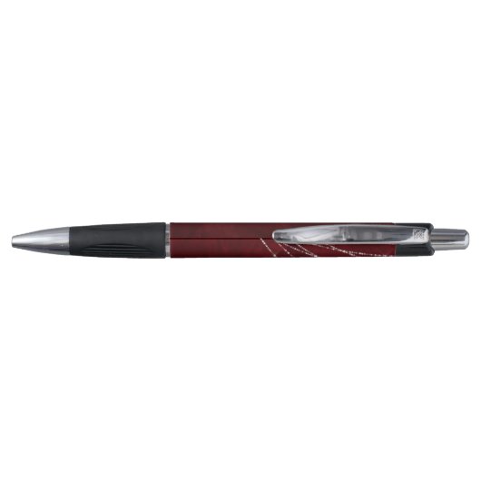 Elegant Merry kerst Burgundy Pen (Achterkant)