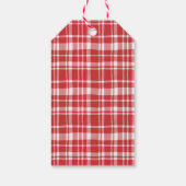 Elegant Merry kerst Wreath Cadeaulabel (Achterkant)