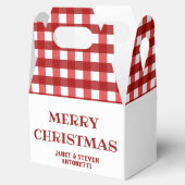 Elegant Merry-kerstcadeaudoos Bedankdoosjes (Geopend)