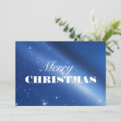 Elegant Merry-kerstkaart Feestdagenkaart (Staand voorkant)