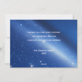 Elegant Merry-kerstkaart Feestdagenkaart (Achterkant)