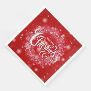 Elegant Merry Kerstparty Servet