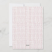 Elegant Merry kerstscript design Holiday Card Feestdagenkaart (Achterkant)