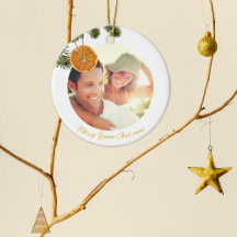 Elegant Merry Lemon Kerstmis Citrus Modern Foto