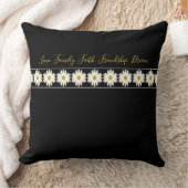 Elegant met inspirerende typografie kussen