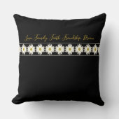 Elegant met inspirerende typografie kussen (Voorkant)