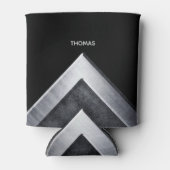 Elegant Metal Pattern Blikjeskoeler (Voorkant)